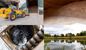 Winter ready 2026: gritter, salt stock, clean gulley and flood bund